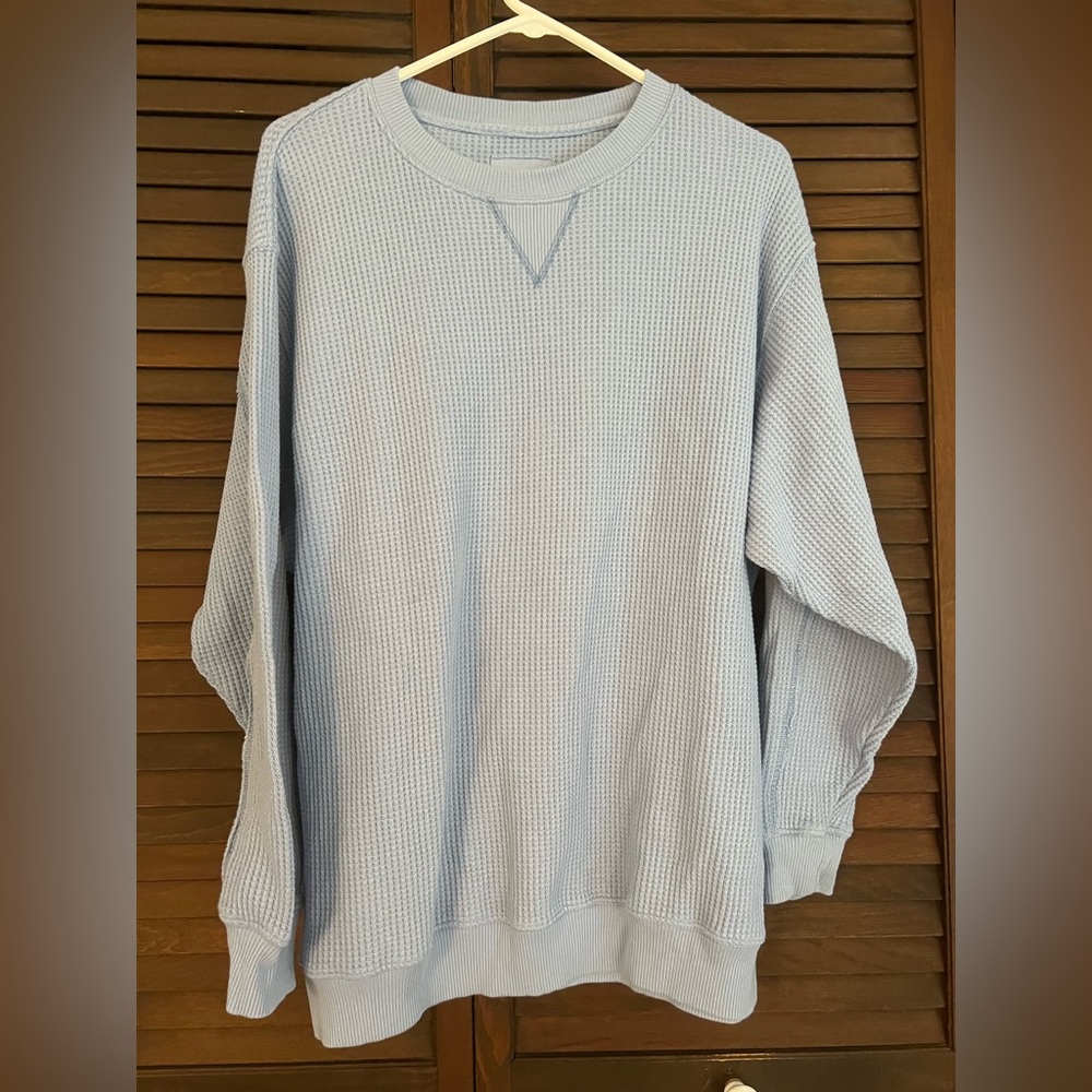 Aerie Waffle Sweatshirt